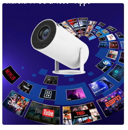 🎥 PROYECTOR PORTÁTIL INTELIGENTE